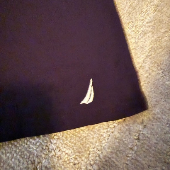 Nautica Navy V-Neck Tee - Picture 6 of 7